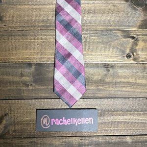 Purple And Gray Michael Kors Men's Tie